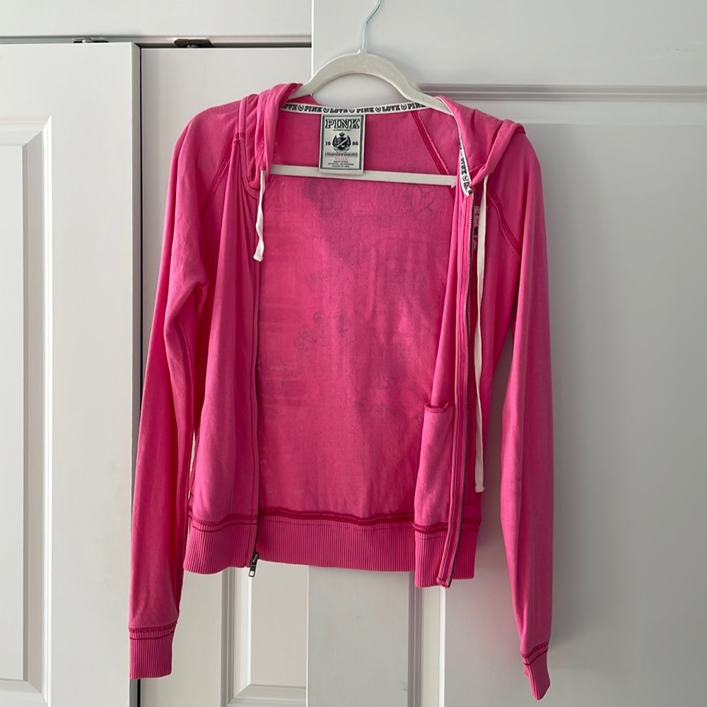 Zip up light weight jacket